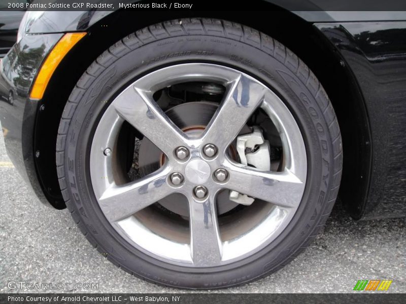 Mysterious Black / Ebony 2008 Pontiac Solstice GXP Roadster