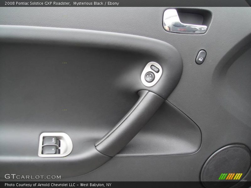 Mysterious Black / Ebony 2008 Pontiac Solstice GXP Roadster