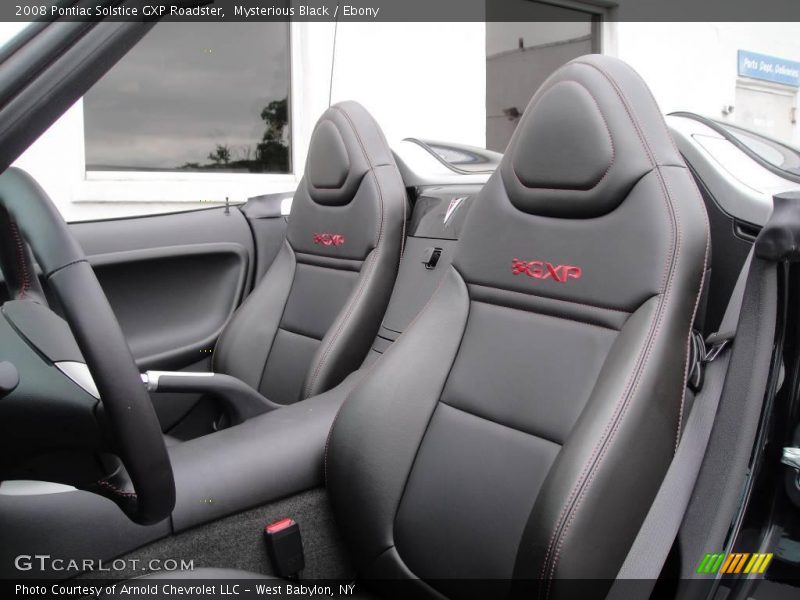 Mysterious Black / Ebony 2008 Pontiac Solstice GXP Roadster