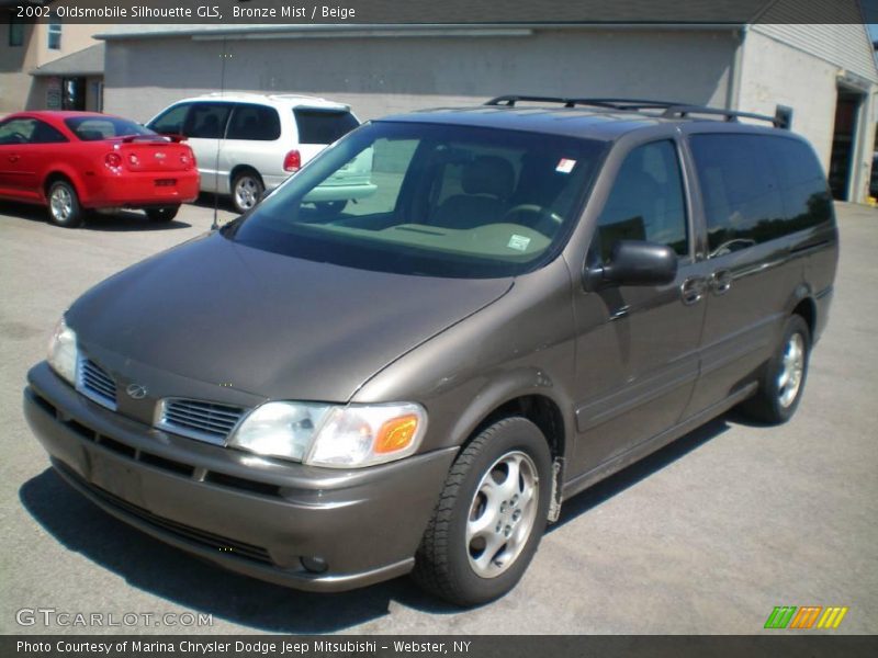 Bronze Mist / Beige 2002 Oldsmobile Silhouette GLS