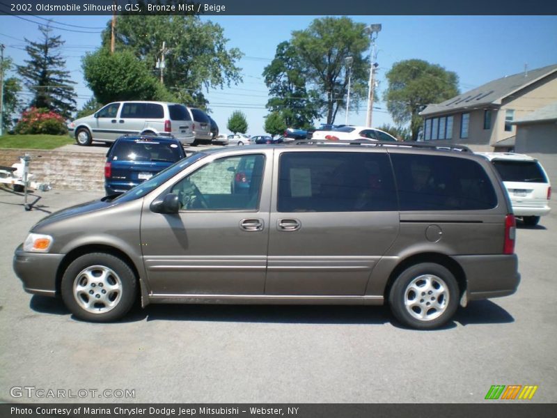 Bronze Mist / Beige 2002 Oldsmobile Silhouette GLS