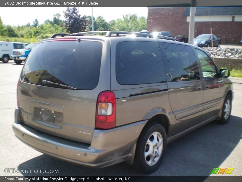 Bronze Mist / Beige 2002 Oldsmobile Silhouette GLS
