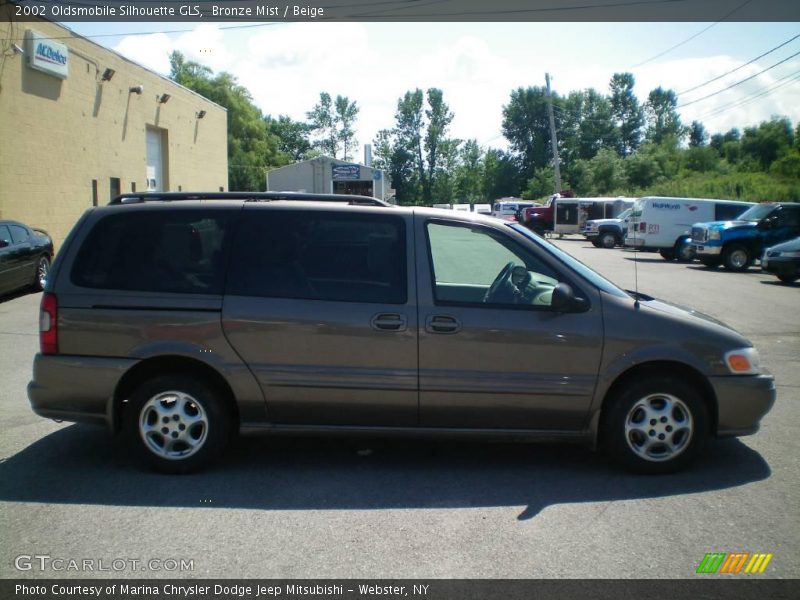 Bronze Mist / Beige 2002 Oldsmobile Silhouette GLS