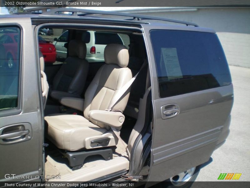 Bronze Mist / Beige 2002 Oldsmobile Silhouette GLS