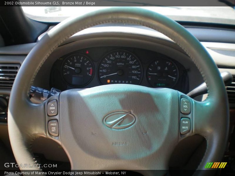 Bronze Mist / Beige 2002 Oldsmobile Silhouette GLS