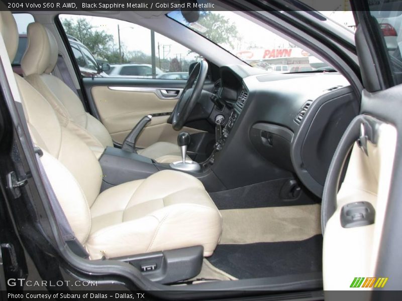 Black Sapphire Metallic / Gobi Sand R Metallic 2004 Volvo S60 R AWD