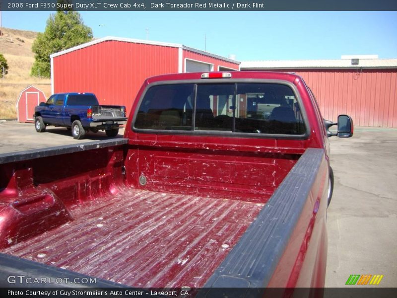 Dark Toreador Red Metallic / Dark Flint 2006 Ford F350 Super Duty XLT Crew Cab 4x4