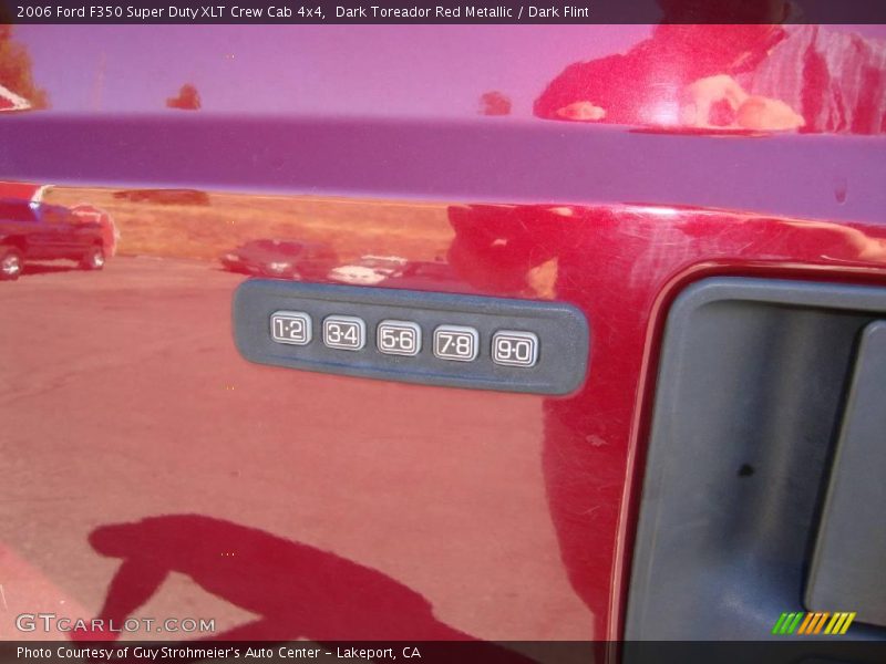 Dark Toreador Red Metallic / Dark Flint 2006 Ford F350 Super Duty XLT Crew Cab 4x4