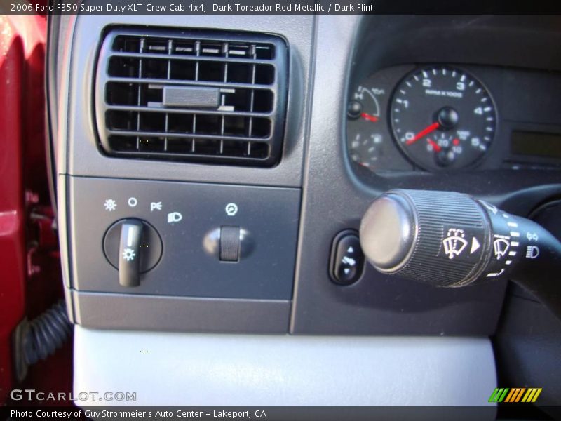 Dark Toreador Red Metallic / Dark Flint 2006 Ford F350 Super Duty XLT Crew Cab 4x4