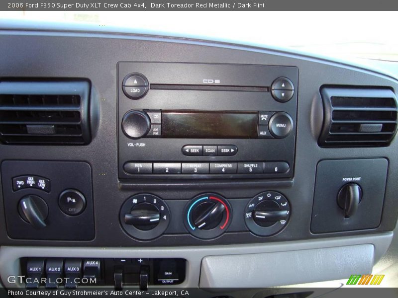 Dark Toreador Red Metallic / Dark Flint 2006 Ford F350 Super Duty XLT Crew Cab 4x4
