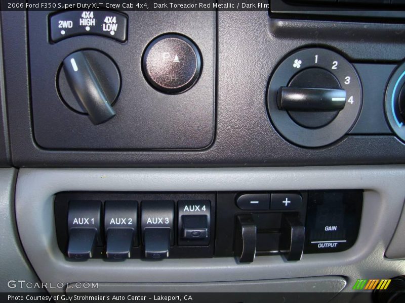 Dark Toreador Red Metallic / Dark Flint 2006 Ford F350 Super Duty XLT Crew Cab 4x4