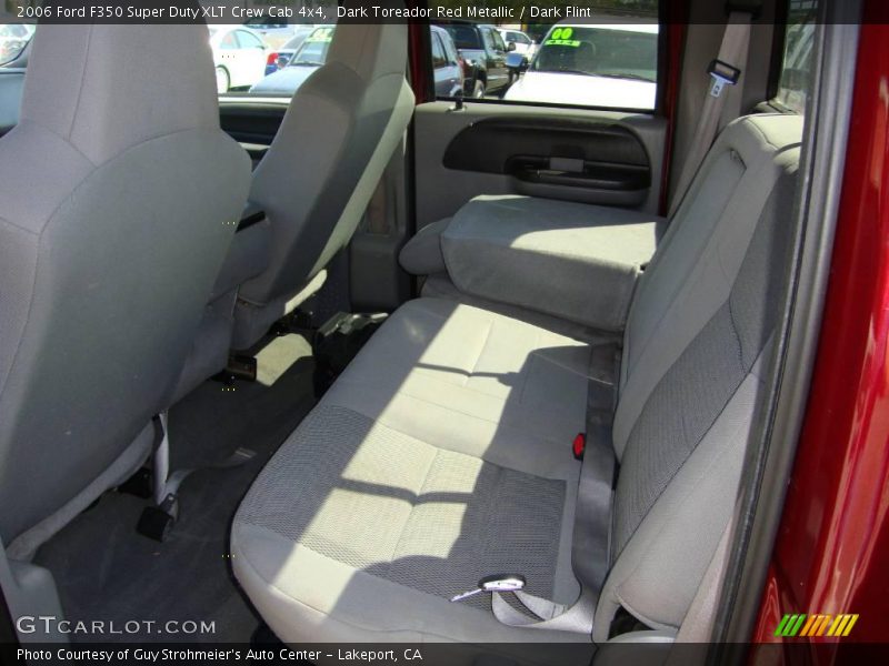Dark Toreador Red Metallic / Dark Flint 2006 Ford F350 Super Duty XLT Crew Cab 4x4