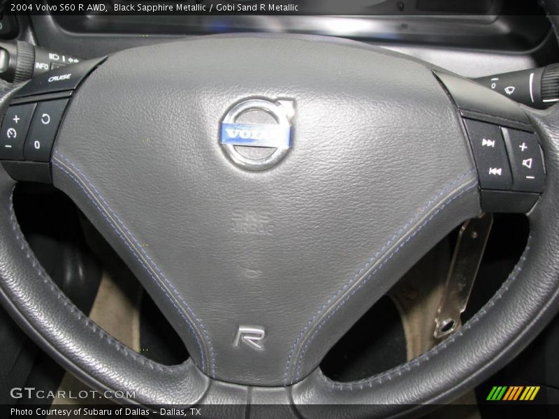 Black Sapphire Metallic / Gobi Sand R Metallic 2004 Volvo S60 R AWD