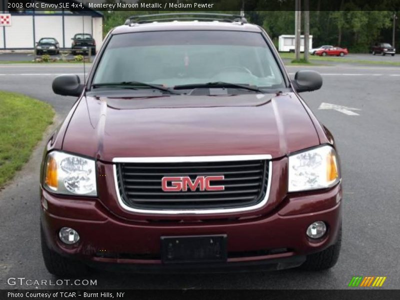 Monterey Maroon Metallic / Medium Pewter 2003 GMC Envoy SLE 4x4