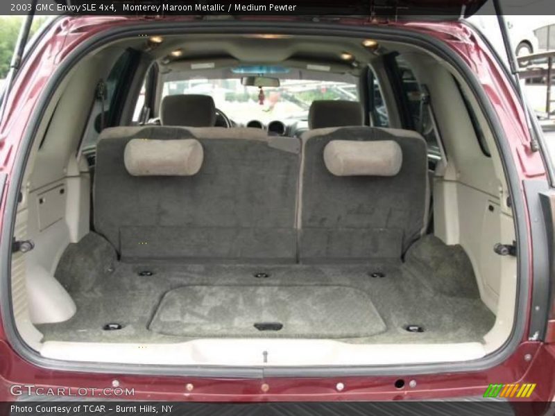 Monterey Maroon Metallic / Medium Pewter 2003 GMC Envoy SLE 4x4