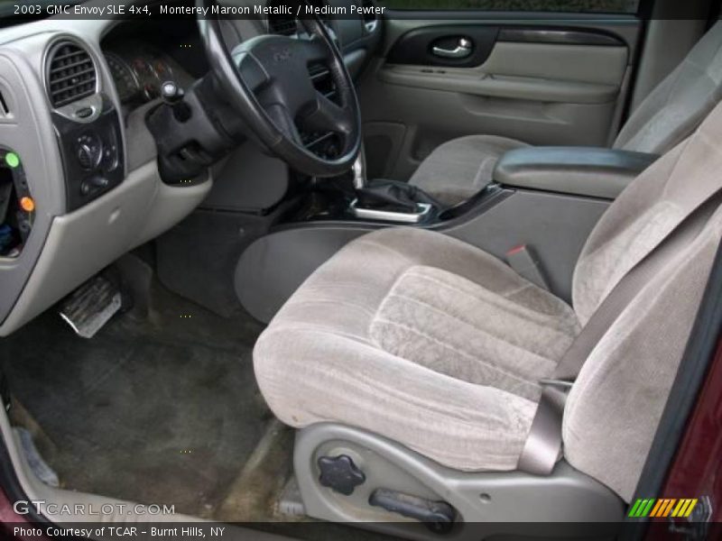 Monterey Maroon Metallic / Medium Pewter 2003 GMC Envoy SLE 4x4
