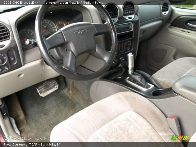 Monterey Maroon Metallic / Medium Pewter 2003 GMC Envoy SLE 4x4