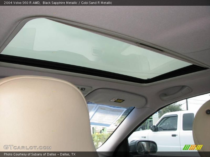 Black Sapphire Metallic / Gobi Sand R Metallic 2004 Volvo S60 R AWD