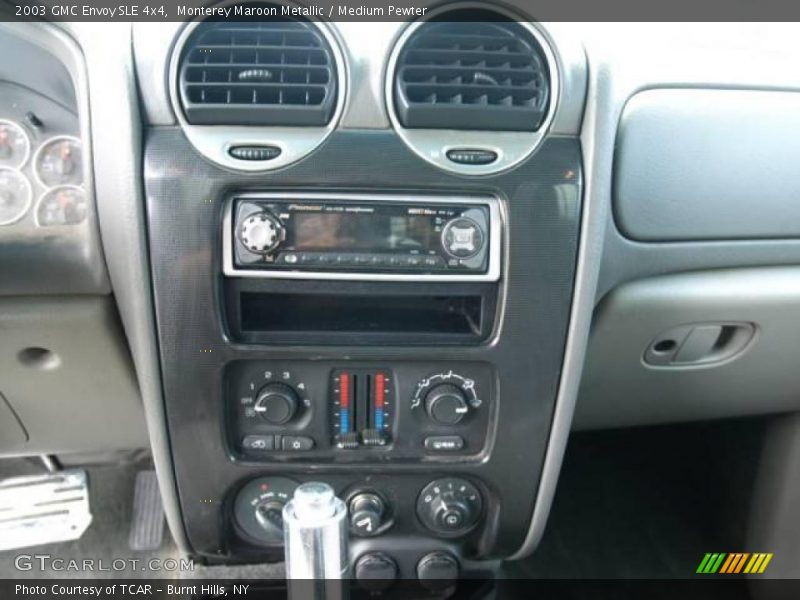 Monterey Maroon Metallic / Medium Pewter 2003 GMC Envoy SLE 4x4