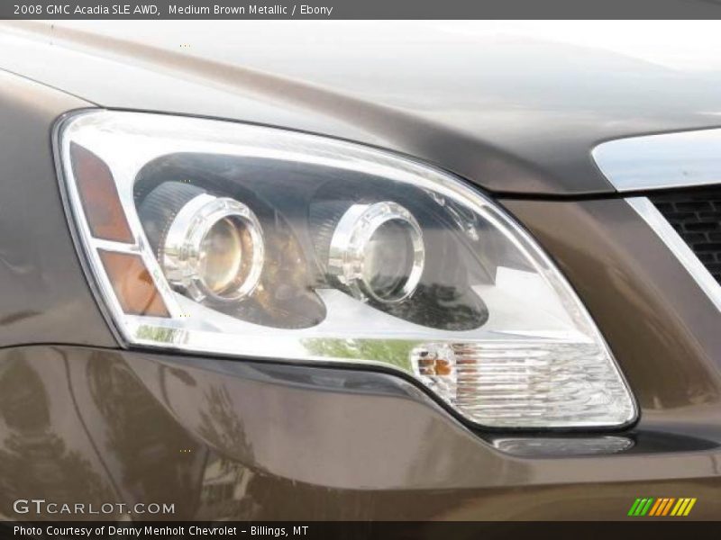Medium Brown Metallic / Ebony 2008 GMC Acadia SLE AWD