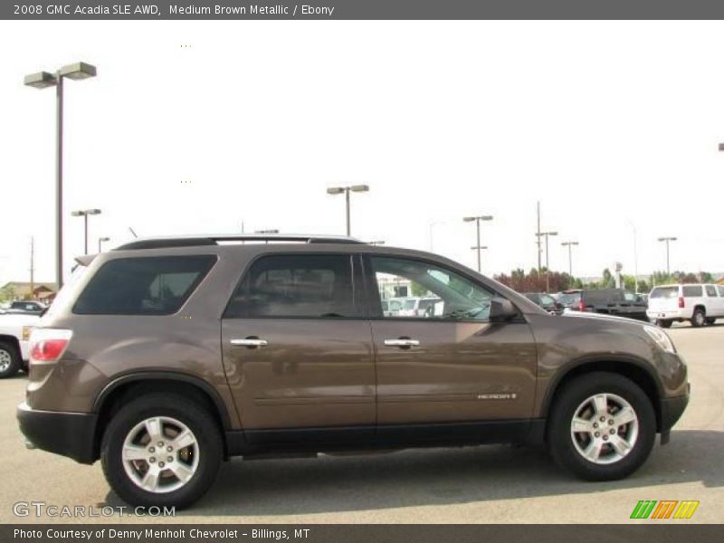 Medium Brown Metallic / Ebony 2008 GMC Acadia SLE AWD
