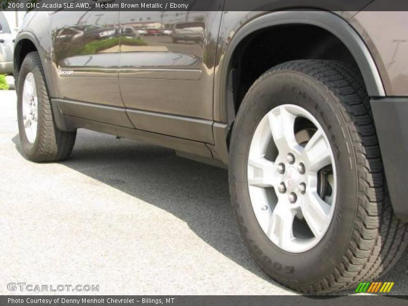 Medium Brown Metallic / Ebony 2008 GMC Acadia SLE AWD