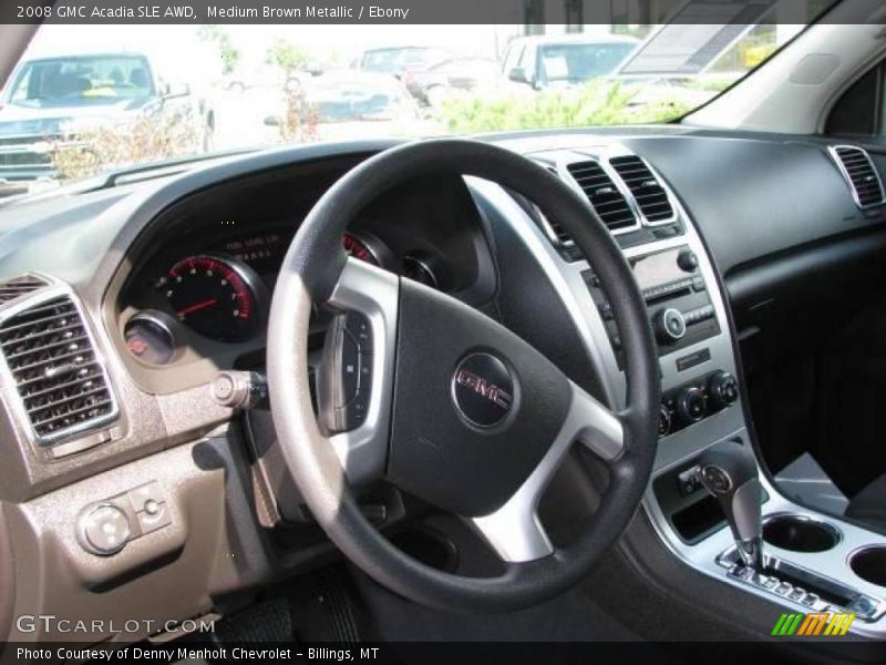 Medium Brown Metallic / Ebony 2008 GMC Acadia SLE AWD