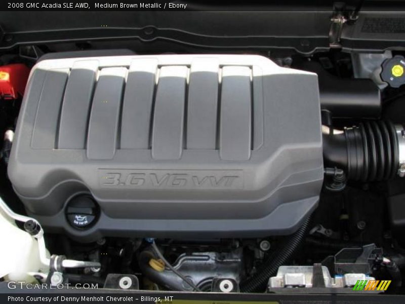 Medium Brown Metallic / Ebony 2008 GMC Acadia SLE AWD