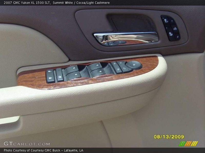 Summit White / Cocoa/Light Cashmere 2007 GMC Yukon XL 1500 SLT