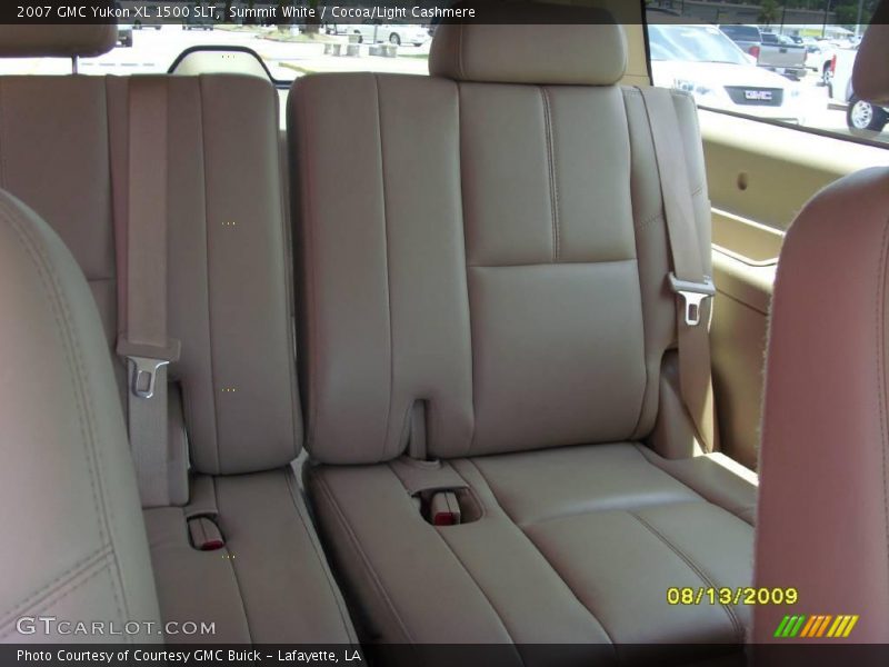 Summit White / Cocoa/Light Cashmere 2007 GMC Yukon XL 1500 SLT