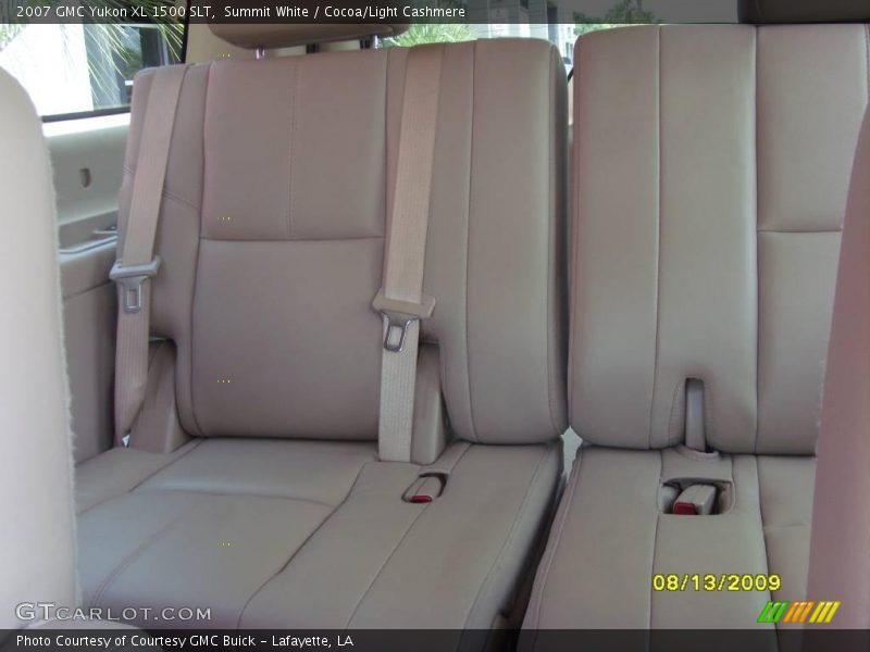 Summit White / Cocoa/Light Cashmere 2007 GMC Yukon XL 1500 SLT
