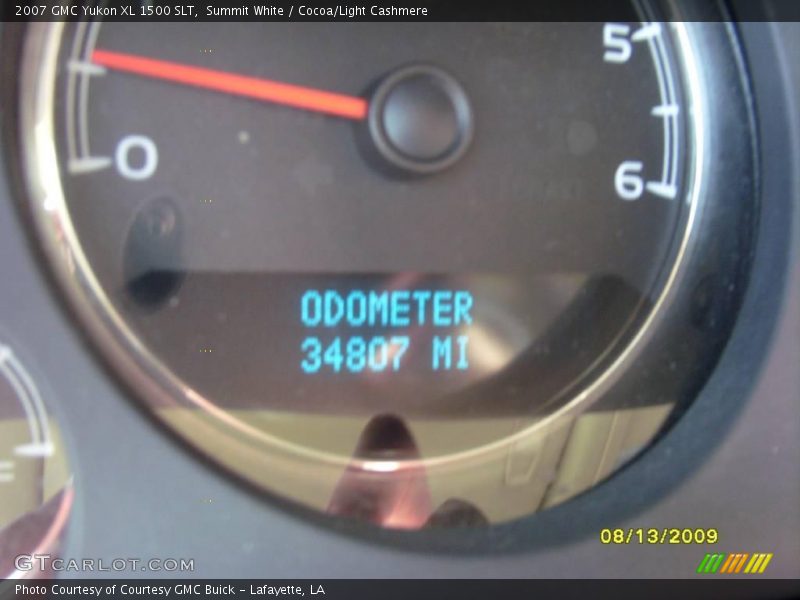 Summit White / Cocoa/Light Cashmere 2007 GMC Yukon XL 1500 SLT