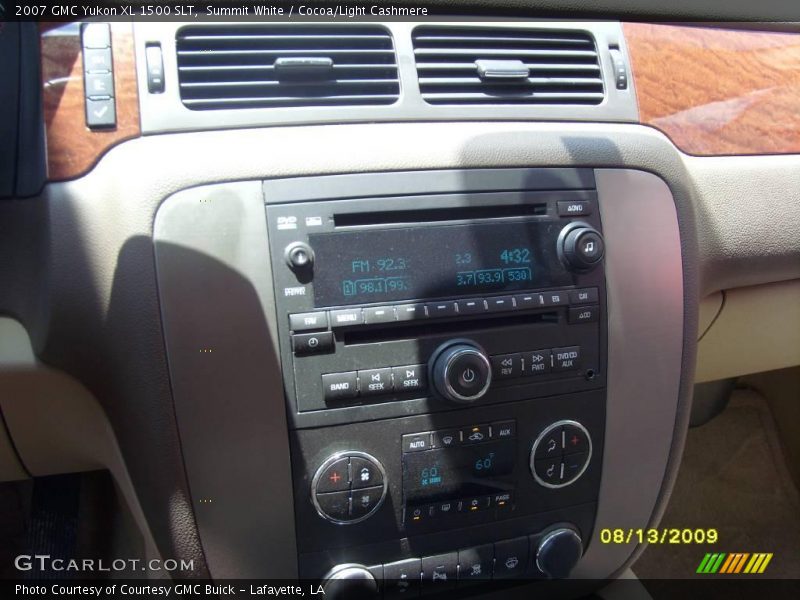 Summit White / Cocoa/Light Cashmere 2007 GMC Yukon XL 1500 SLT