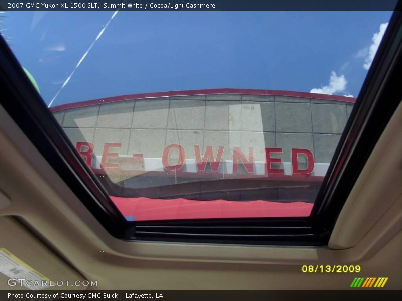 Summit White / Cocoa/Light Cashmere 2007 GMC Yukon XL 1500 SLT