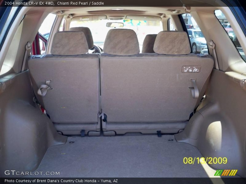Chianti Red Pearl / Saddle 2004 Honda CR-V EX 4WD