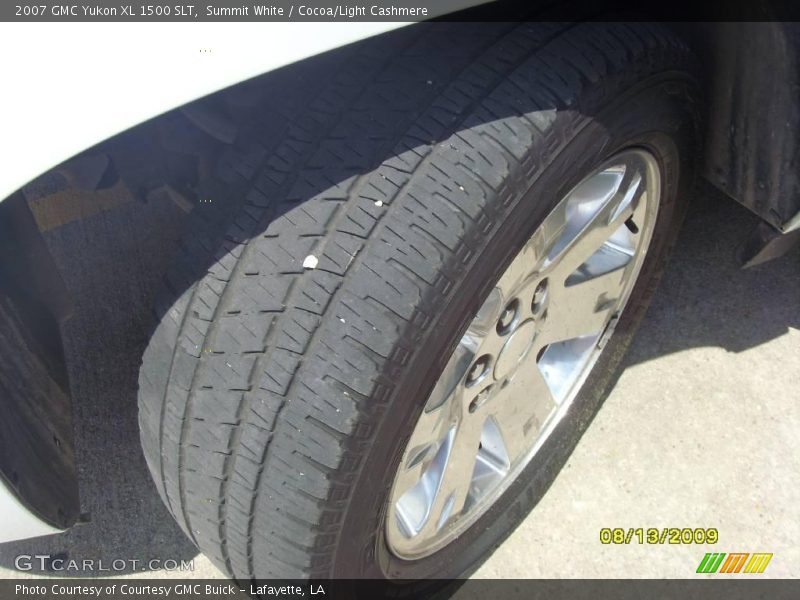Summit White / Cocoa/Light Cashmere 2007 GMC Yukon XL 1500 SLT