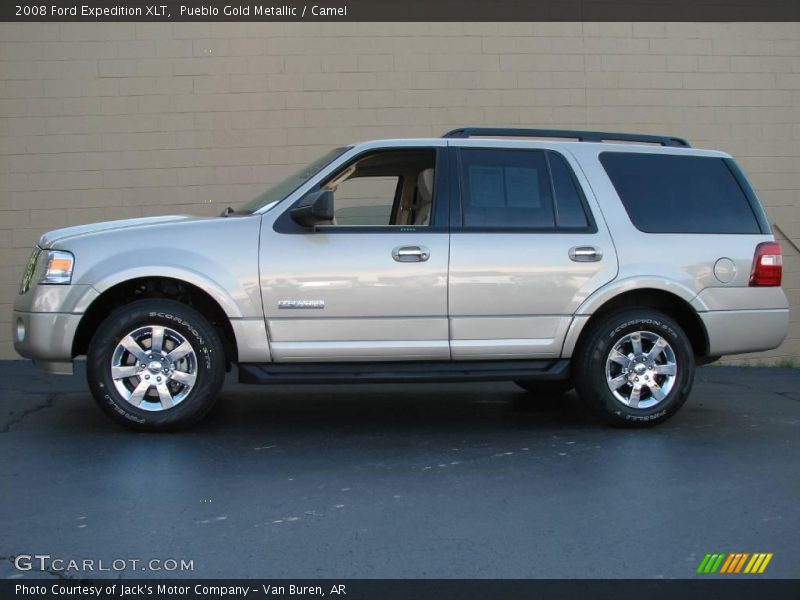 Pueblo Gold Metallic / Camel 2008 Ford Expedition XLT