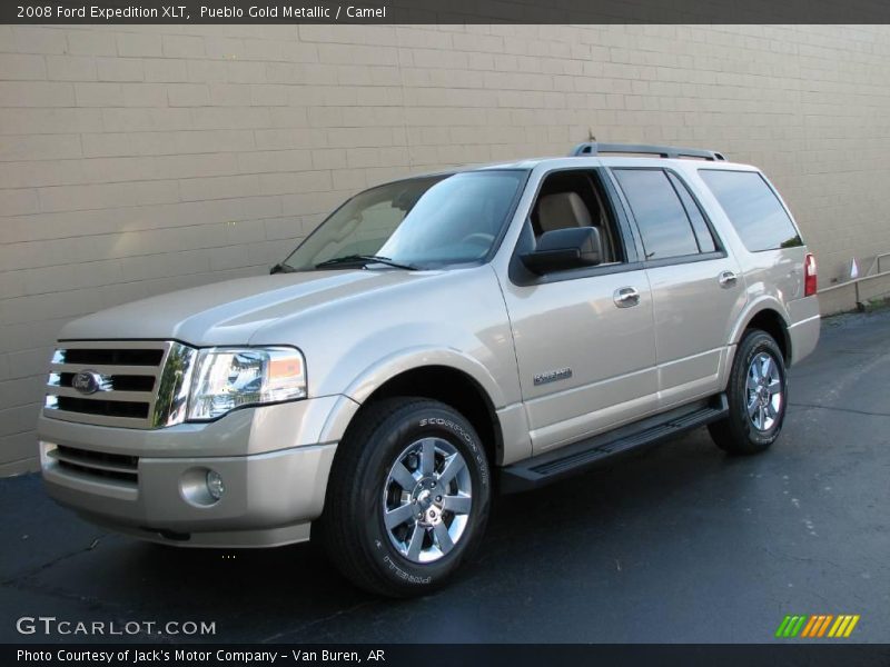 Pueblo Gold Metallic / Camel 2008 Ford Expedition XLT