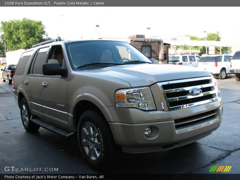Pueblo Gold Metallic / Camel 2008 Ford Expedition XLT