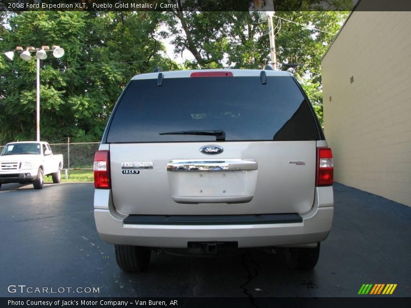 Pueblo Gold Metallic / Camel 2008 Ford Expedition XLT