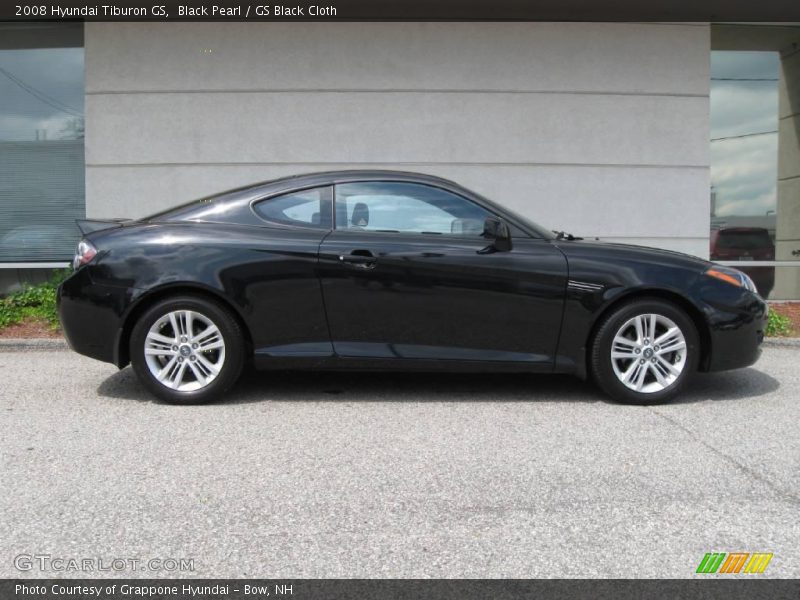 Black Pearl / GS Black Cloth 2008 Hyundai Tiburon GS
