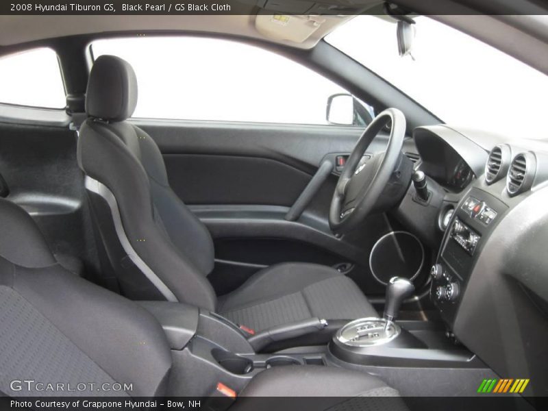 Black Pearl / GS Black Cloth 2008 Hyundai Tiburon GS