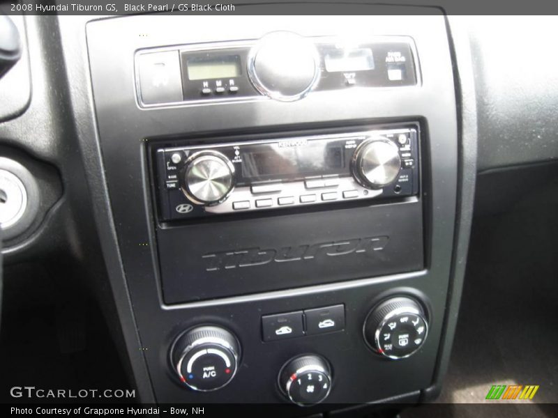 Black Pearl / GS Black Cloth 2008 Hyundai Tiburon GS