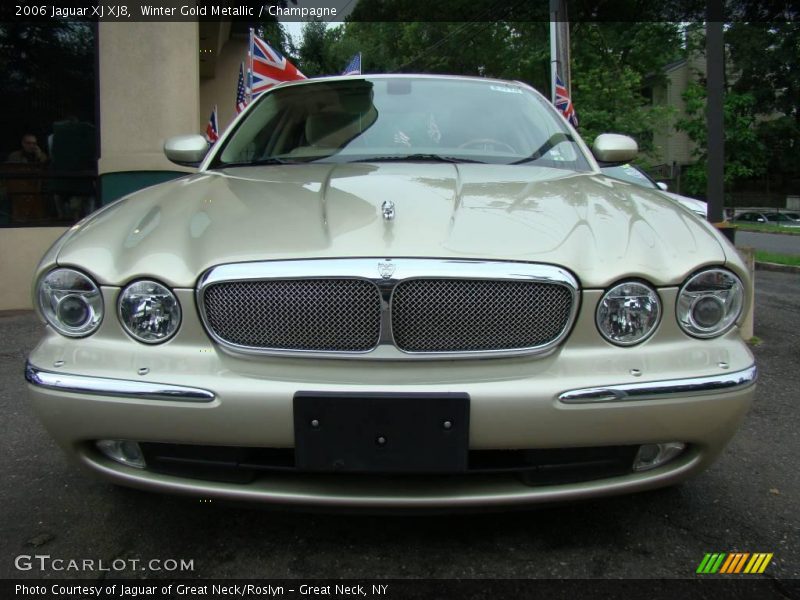 Winter Gold Metallic / Champagne 2006 Jaguar XJ XJ8
