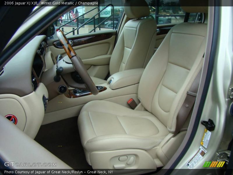 Winter Gold Metallic / Champagne 2006 Jaguar XJ XJ8