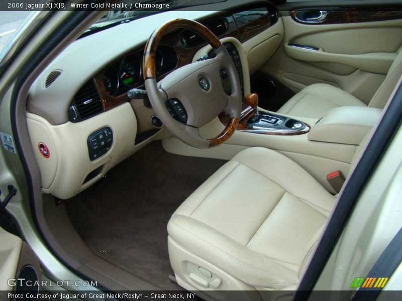 Winter Gold Metallic / Champagne 2006 Jaguar XJ XJ8