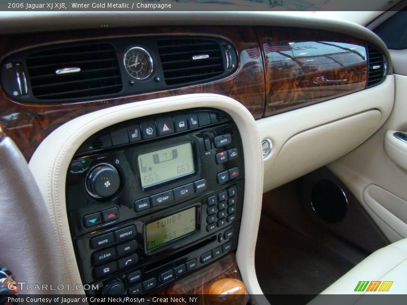 Winter Gold Metallic / Champagne 2006 Jaguar XJ XJ8