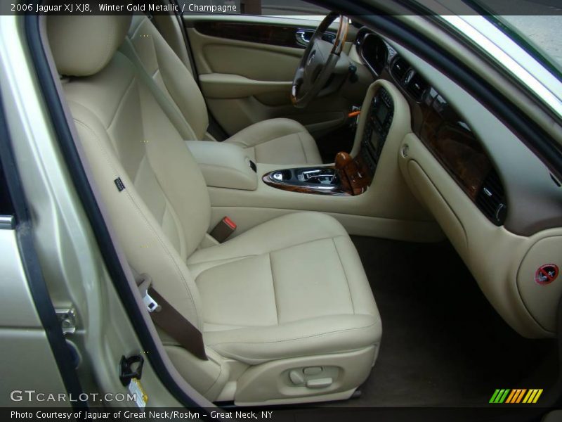 Winter Gold Metallic / Champagne 2006 Jaguar XJ XJ8