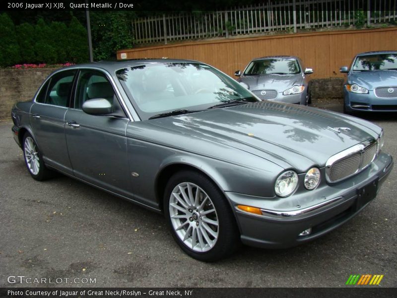 Quartz Metallic / Dove 2006 Jaguar XJ XJ8