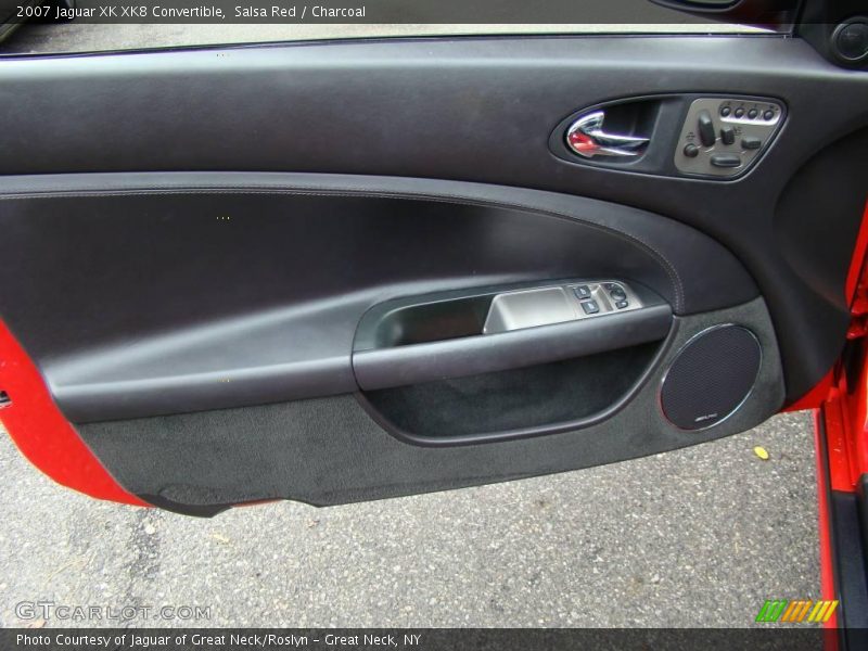 Salsa Red / Charcoal 2007 Jaguar XK XK8 Convertible